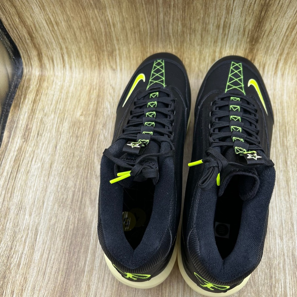 Nike Air Griffey 2 Metal Baseball Cleats Men's Size 12 Black Neon HF3840-001 NEW - Picture 6 of 9